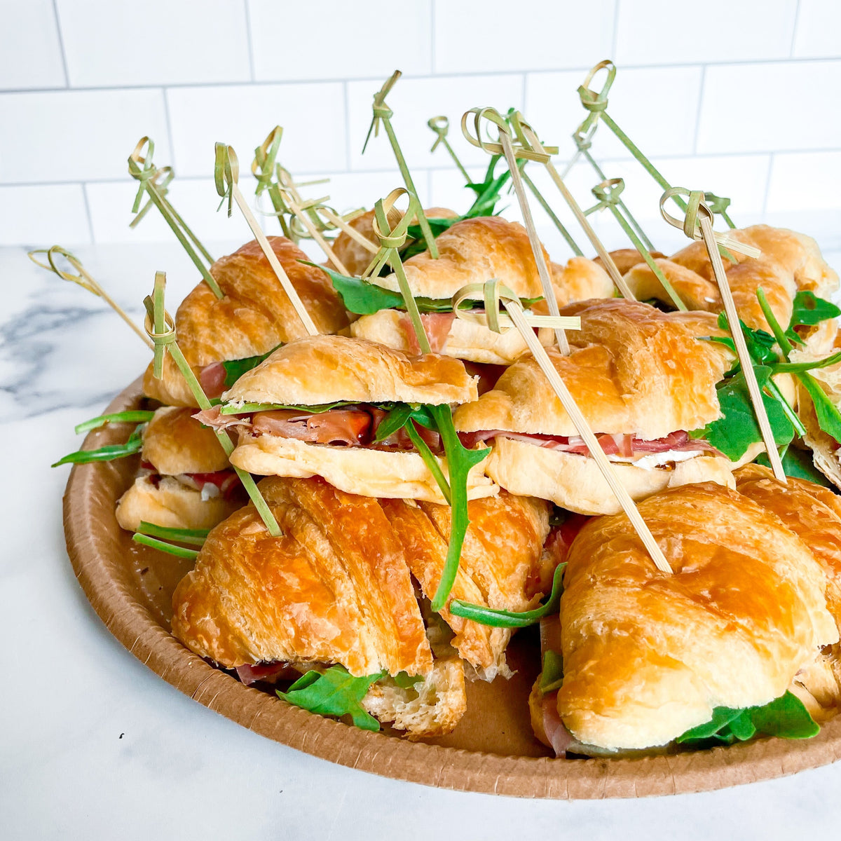 Mini Sandwich Platter (24 mini sandwiches) – Graze & Vines