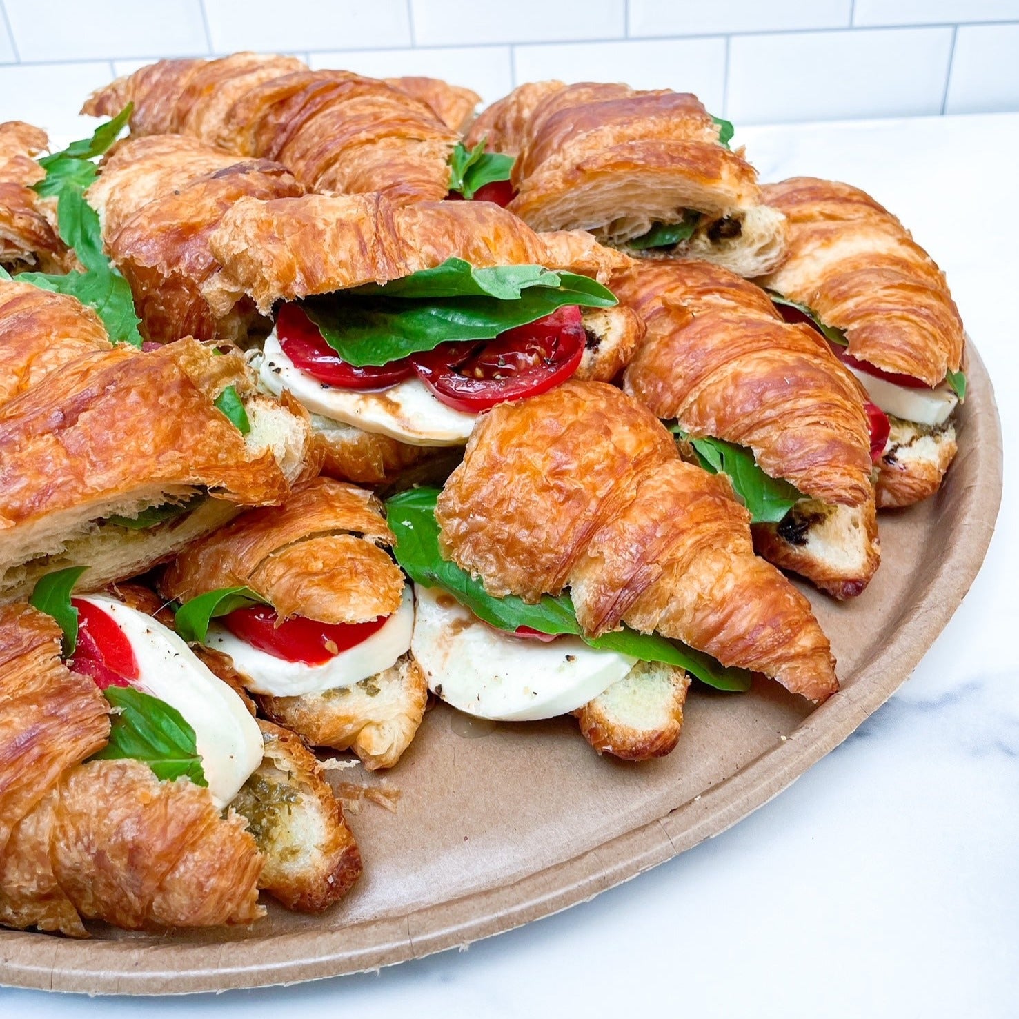 Mini Sandwich Platter (24 mini sandwiches) – Graze & Vines